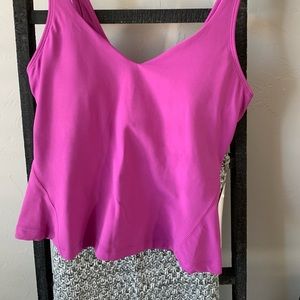 Lululemon Align Waist Length Tank Top, size 6, vivid plum